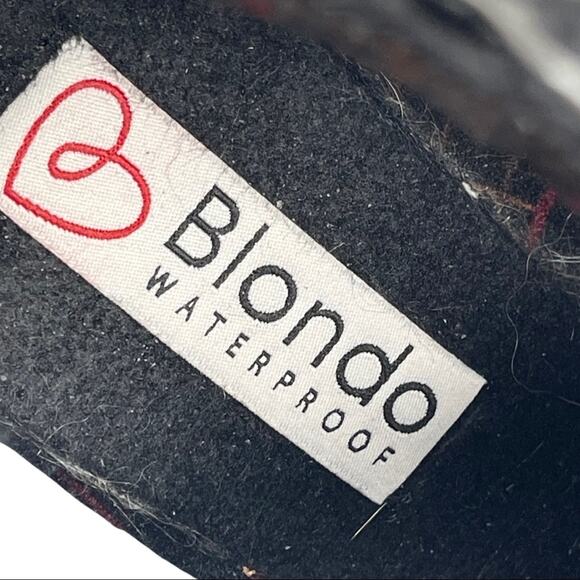 Blondo Women's Laureece Waterproof Booties black leather size 6.5 - Picture 12 of 15